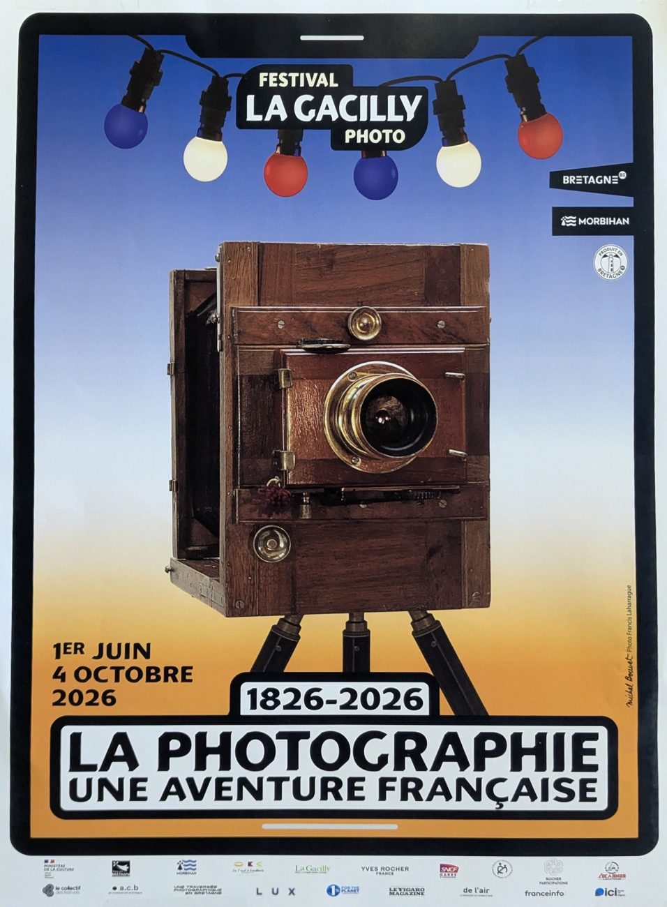 Affiche du Festival Photo La Gacilly 2026 sur le thème de la photographie française