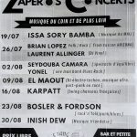 Les Zapéros Concerts 2026 à Rochefort-en-Terre : programmation musicale estivale à L’Étang Moderne 2 Affiche des Zapéros Concerts 2026 à Rochefort-en-Terre avec la programmation musicale estivale de L’Étang Moderne