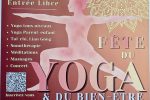 Affiche de la Fête du Yoga et du Bien-Être 2026 à Rochefort-en-Terre au Parc du Château