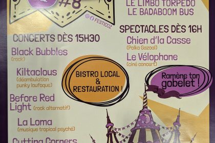 Festi’Coz 2026 à Sulniac : concerts, spectacles et animations le 6 juin près de Questembert 6 Affiche du Festi’Coz 2026 organisé à Sulniac le 6 juin avec concerts et animations familiales