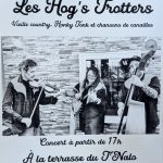 Affiche du concert des Hog’s Trotters sous les Halles de Questembert le 15 juillet 2026.