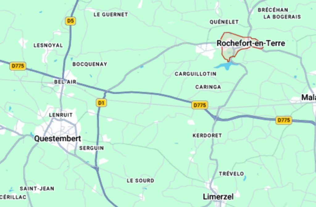 Rochefort-en-Terre 2 rochefort en terre carte commune